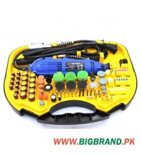 Mini Electric Grinder 211 PCS 110-230V 180W Rotary 6 Variable Speed Tool Kit 